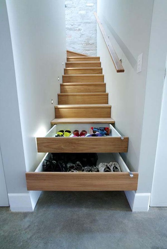 So eine treppe! aber wozu dienen die kleinen weiÃen absätze an den ...